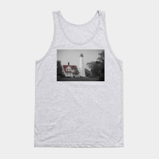 North Point Lighthouse Selective Color Tank Top